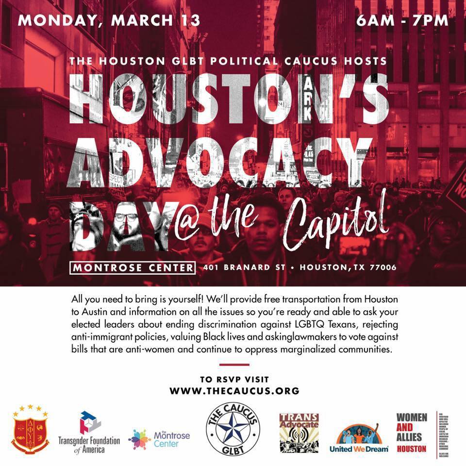 houston goes to the capitol glbt political caucus