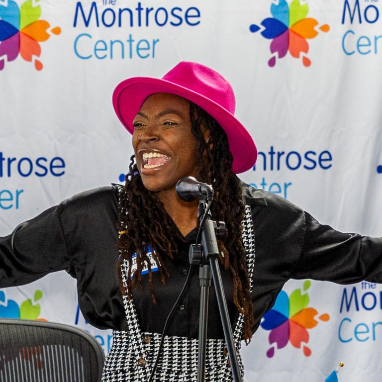 Blacqwildflowr at Houston 2025 LGBTQ+ Community Summit